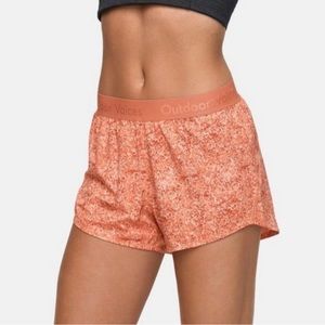 Outdoor Voices Relay Shorts in Pebbled Canyon